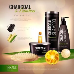 Natural shampoo for hair care